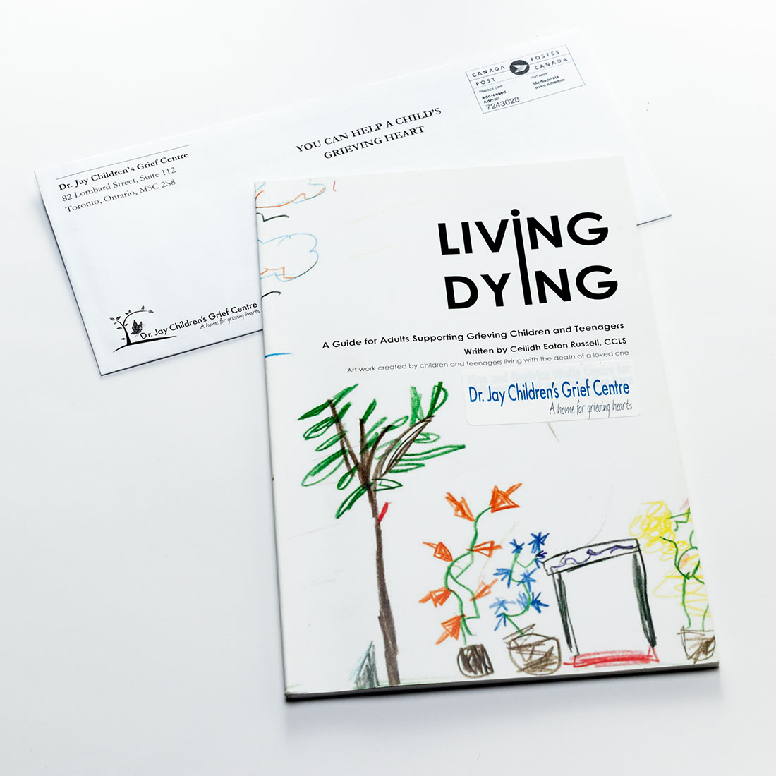 Living Dying print sample